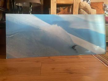 Snowboard Winterbild