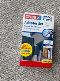 Tesa Insect Stop Adapter Set / bohrfrei Teile