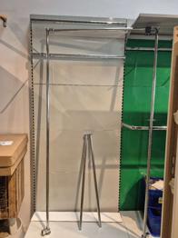 Garderobe Wandbefestigung inkl Stoffe