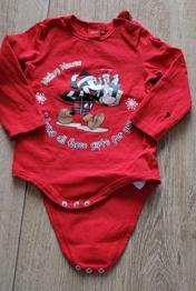 Weihnachtsbody Gr.80