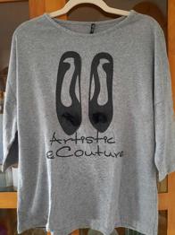 Pullover grau Ballerina Gr M, Laura Torelli