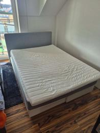 Boxsprinbett inkl. Topper