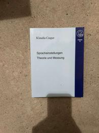 Buch Spracheinstellungen