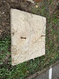 Betonplatte ca 70x64x5cm