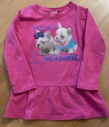 Langarm Shirt Coccodrillo Gr.116 Hunde, Mopse