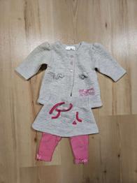 Set Weste und Hose mit Rock in Größe 68