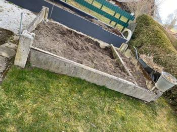 Beeteinfassung Beton