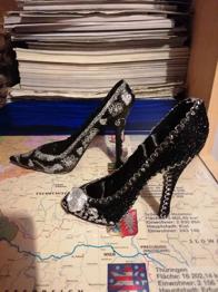 Schmuckschuhe zur Ringaufbewahrung