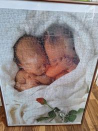 Puzzle mit Babymotiv