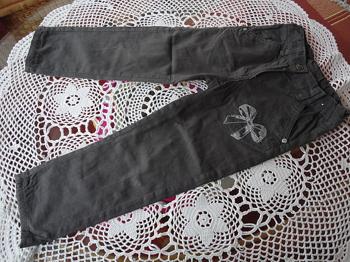 #willhelfen Gr. 104 gefütterte Hose, Baumwolle Stoffhose, Thermohose Masche NKD