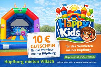 Gutschein für Hüpfburg mieten in Villach
