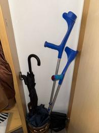 Krücken Medizinisches Hilfsmittel