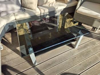 Glastisch zu verschenken