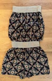 Trägerloser Jumpsuit