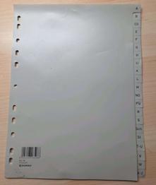 Sortierung A bis Z (A4)