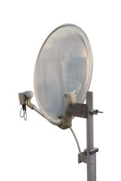 Verschenke Satellitenschüssel Twin LNB