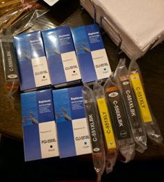 Druckerpatronen Canon kompatibel - kostenlos abzugeben