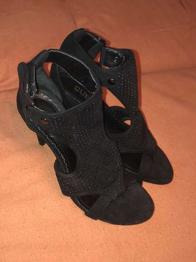 Pumps Highheels Rauleder-Imitat, Gr.37