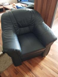 Leder -Fauteuil