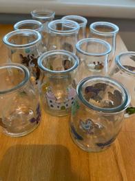 Silikon Unterlage Trinkgläser