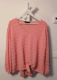 Rosa Bluse Gr.42