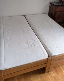 2x 90*200cm Matratze