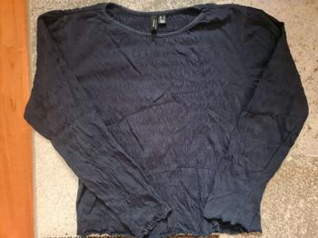 Langarmshirt, Vero Moda, dunkelblau, Gr. S