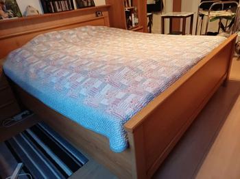 Doppelbett, verstärkt Einsätze bis 150kg