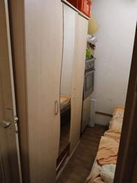 Couch, Küche, Tisch, Schrank, Schlafbett