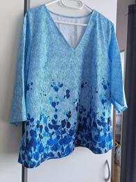 Shirt blau, wie neu, Gr xl