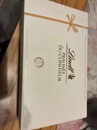 Leere Pralinenschachtel