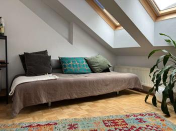 Schlafsofa / Daybed mit Lattenrost - Seitenteile verstellbar