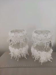 Gläser Dekogläser f. Hochzeit 8Stück