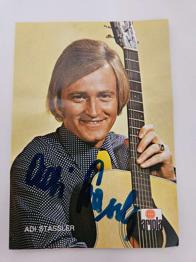 Autogramm von Adi Stassler