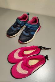 Turnschuhe, Badeschuhe Gr. 32