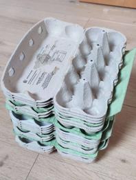 Eierkartons, 10er, leer