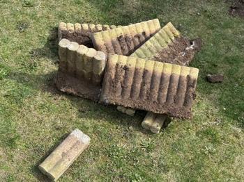 Rasenkanten zu verschenken