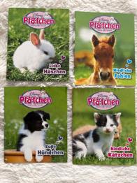 Disney Pfötchen 4 Büchlein SET zum dazu schenken