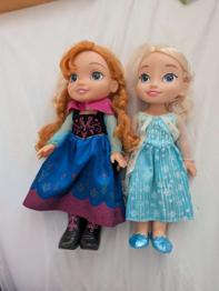 (reserviert) Anna und Elsa Puppen