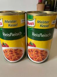 Reisfleisch knorr zu verschenken