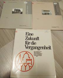 3 Bücher über Denkmalpflege