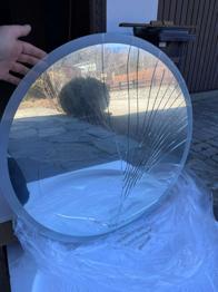 Spiegel mit indirekter Beleuchtng (GLASBRUCH)