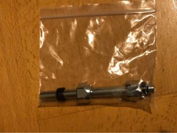 Quetschverschraubung 12cm lang Neu