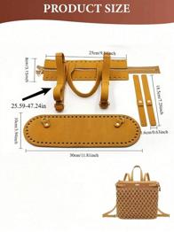 2 Rucksack - Bastelsets und Textil-Garn