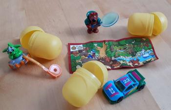 Überraschungsei Figuren, 3 Stück