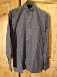 Weiche Flanell Bluse (Gr. 40, NEU, 75% Baumwolle)