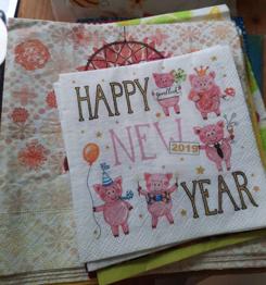 Verschiedene Servietten