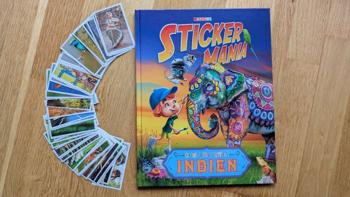 (reserviert) Spar Stickermania Kunterbuntes Indien Sticker
