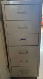 Rollcontainer aus Metall, Ikea