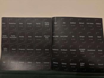 Sticker für Gewürzgläser